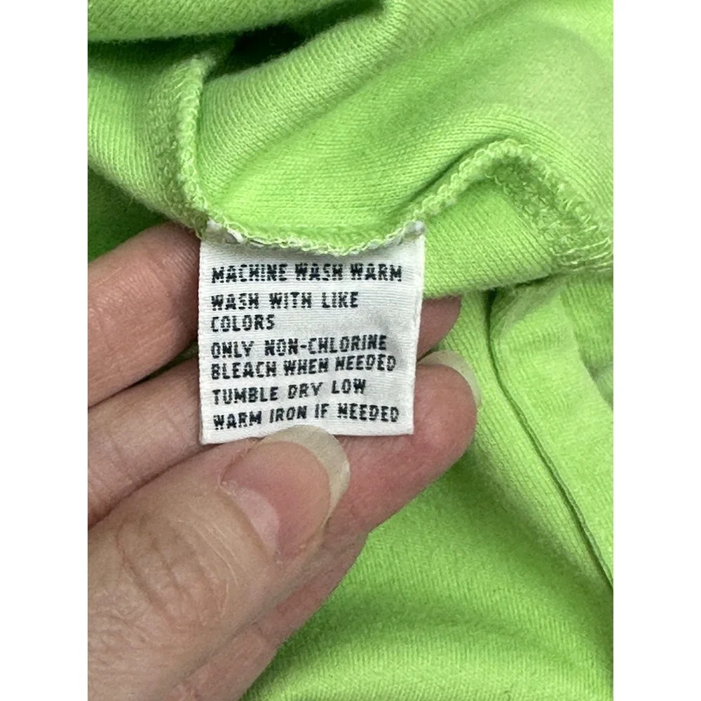 Polo Ralph Lauren Polo Shirt Mens Large Green Pique Pony Logo Short Sleeve